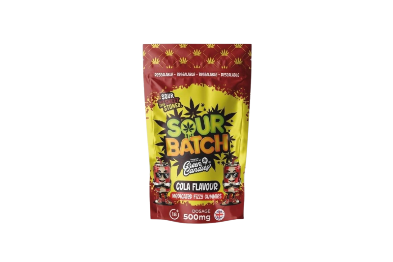 Sour Batch by Green Candies - Cola 500MG