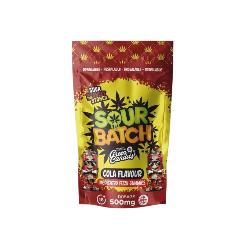 Sour Batch by Green Candies - Cola 500MG