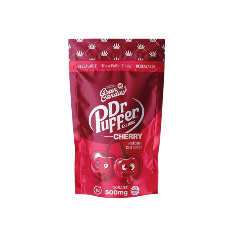 Dr Puffer by Green Candies - Cherry 500MG