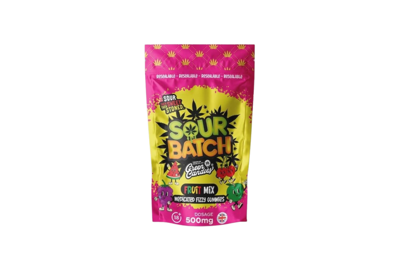Sour Batch by Green Candies - Fruit Mix 500MG