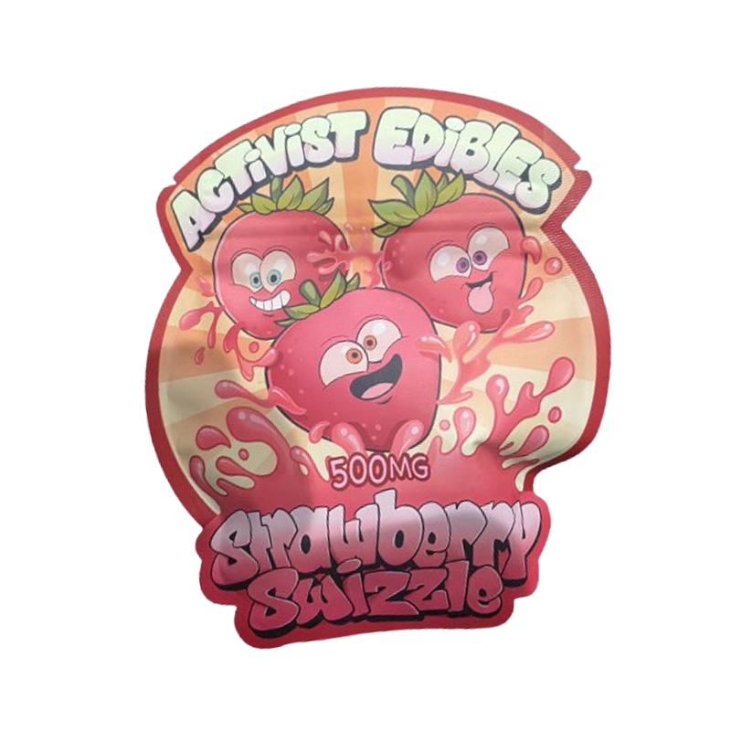 Activist Edibles 500mg - Strawberry Swizzle