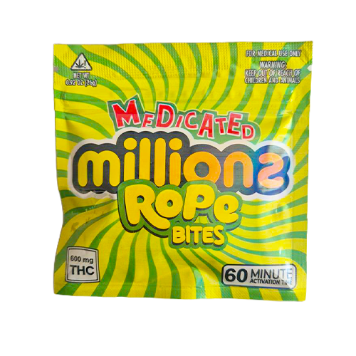 Medicated Millionz Ropes – 600mg